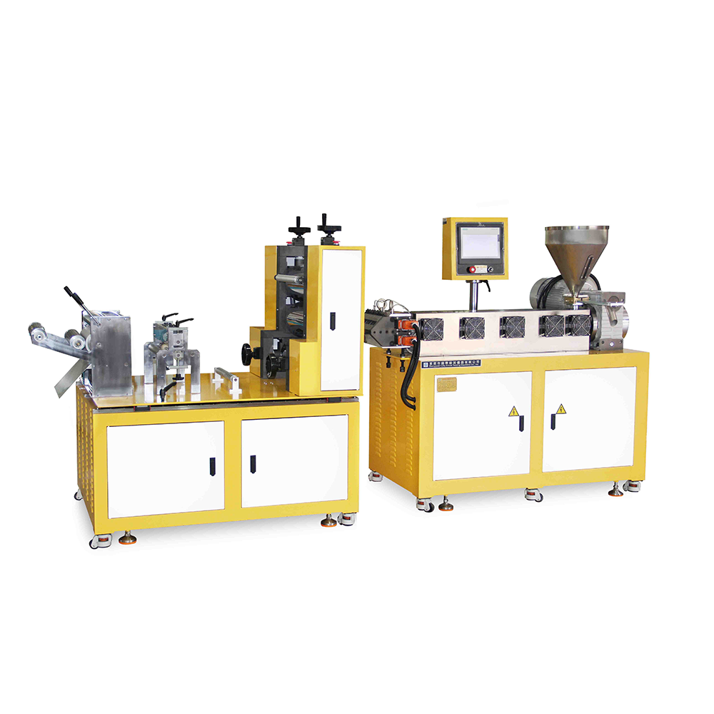 平挤出式流延薄膜机